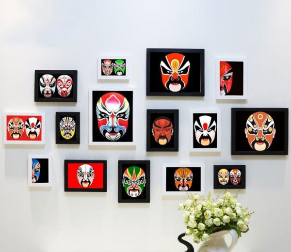 White And Black Set Of 15 Tracey Decorative Wall Photo Frames