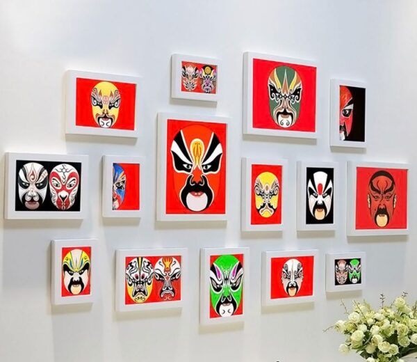 White Set Of 15 Als Decorative Wall Photo Frames