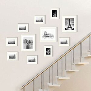 White Set Of 11 Vera Decorative Wall Photo Frames
