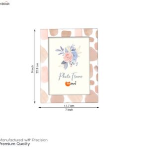 Brown And Pink Printed MDF Wall Decorative Photo Frame