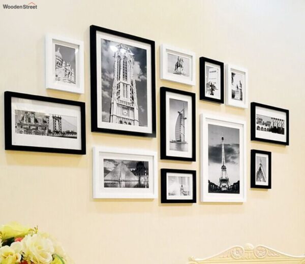 Multicolor Set of 12 Beautiful Wall Frames