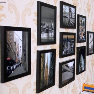 Black Set of 9 Wall Frames