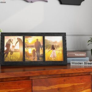 Oracle Triple Photo Frame (Black Finish)