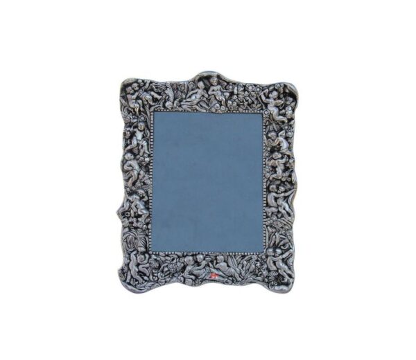 Antique Intricate Carving Metal Photo Frame - Handicrafts Paradise
