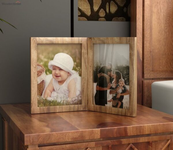 Delta Solid Wood Photo Frame (Natural Finish)