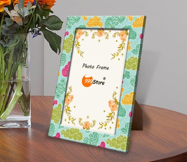 Multicoloured Printed Photo Frame
