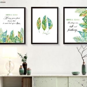 Black Set of 3 Wall Photo Frame