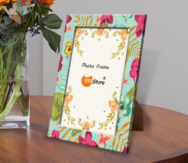 Multicolor Printed MDF Wall Wooden Photo Frame