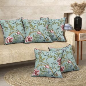 Shalvi Floral Cushion Cover - Set Of Five