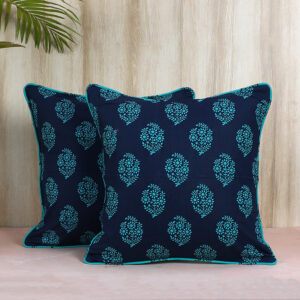 Sozni Printed Cushion Cover - Set of Two