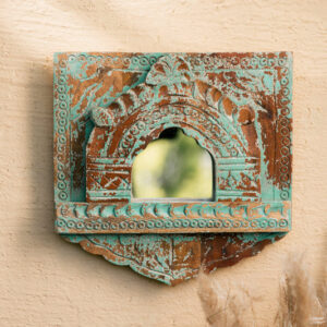Vintage Wooden Carved Mirror