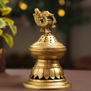 Ivory & Gold Decorative Bowl
