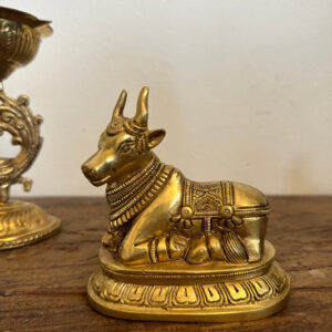 Antique Brass Nandi Idol