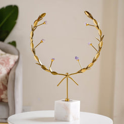 Laurel Wreath Decor Showpiece Large