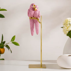 Birds Showpiece Pink
