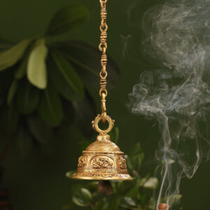 Diya - Brass Ganesha Lamp With Base