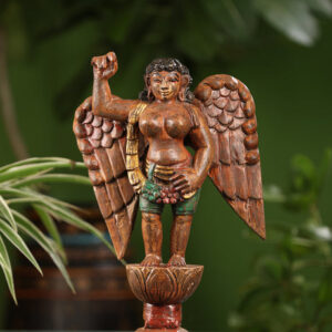 Wooden Whisper - Gandharva on Stand