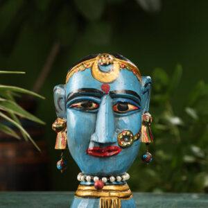 Diya - Peacock Lamp Large with five Diyas