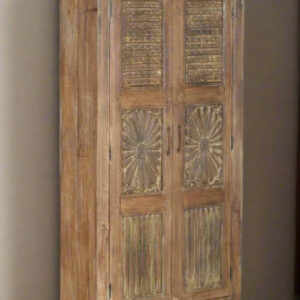 Wooden Carved Door Almirah