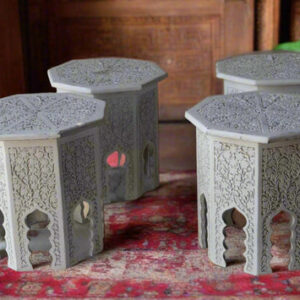 The Maharaja Octagon Stool