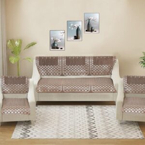 Emsy Sofa Cover - Brown