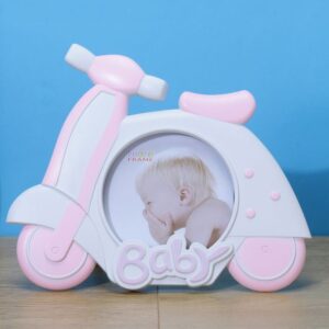 Baby Scooter Photo Frame (Pink)