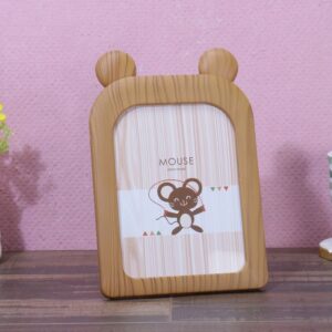 Mouse Photo Frame (Brown)
