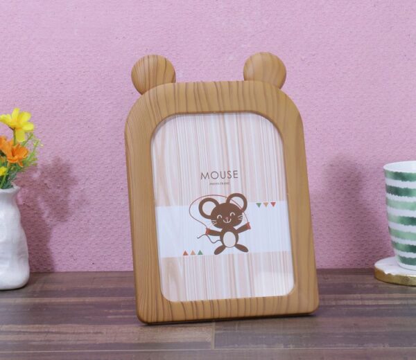 Mouse Photo Frame (Brown)
