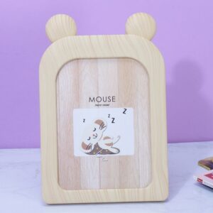 Mouse Photo Frame (Beige)
