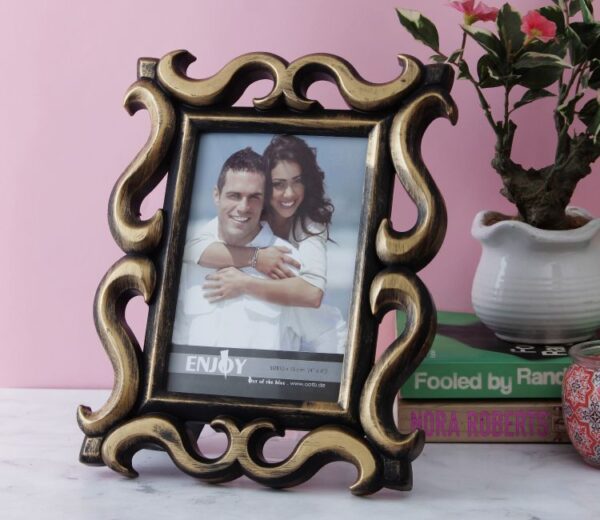 Victorian Border Copper Photo Frame