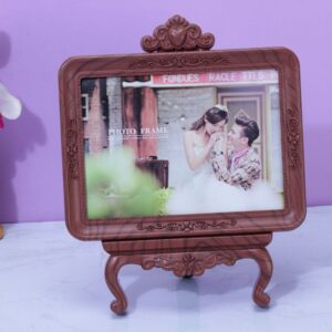 Antique Victorian Brown Photo Frame