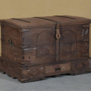 Vintage Wooden Iron Box
