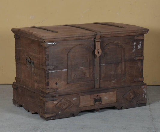 Vintage Wooden Iron Box