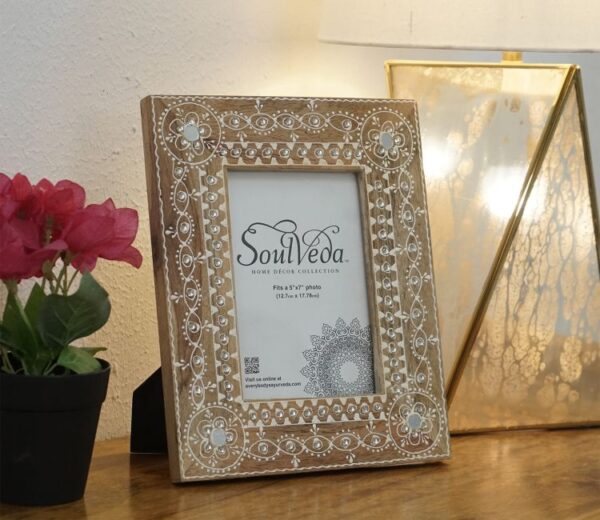 Cassius Brown Mango Wood Photo Frame