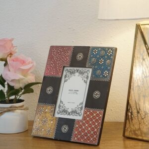 Riva Multicolor Mango Wood Photo Frame