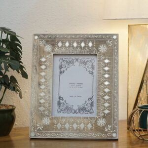 Eni Vintage design Mango Wood Photo Frame