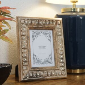 Eve Traditional Print Mango Wood Photo Frame