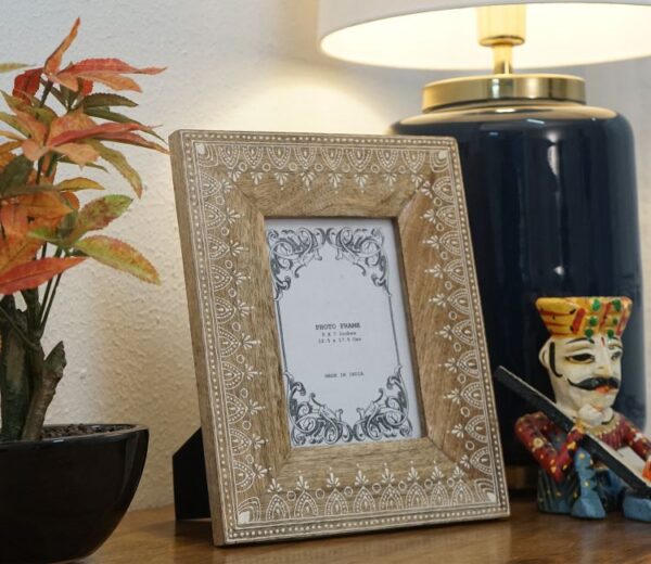 Elisa Brown Mango Wood Photo Frame