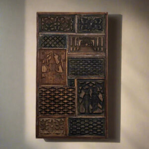Wooden Hand-Carved Designer Panel