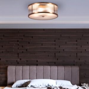 Time Will Tell (Black, 3 Color Built-In LED) Ceiling Light