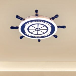 Come And Get It (White, Dimmable LED with Remote Control) Ceiling Light