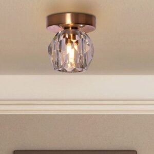 White Diamond Ceiling Light