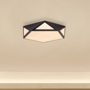 Swiss Chalet (Wooden, Black) Ceiling Light