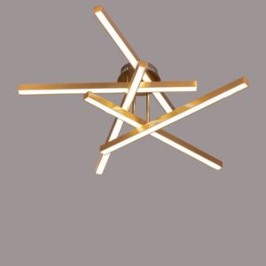 Embraced (Gold) Crystal Ceiling Light