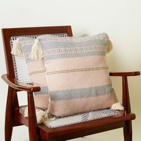 Infinity Stripe Cushion Cover - Set Of Two