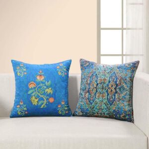 Lapiz Lazuli Cushion Cover - Set Of Two