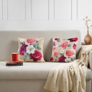 Phool Bagh Cushion Cover - Set Of Two