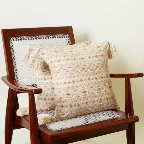 The Grey Sparkler Cushion Cover - Set Of Two