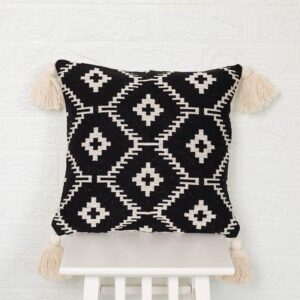 Black of Diamonds Cushion Cover