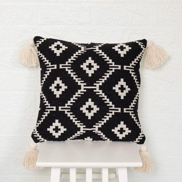 Black of Diamonds Cushion Cover